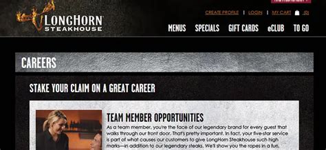 I interviewed at <strong>LongHorn Steakhouse</strong> (Waldorf, MD) Interview. . Longhorn steakhouse job application